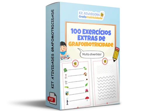 100 Exercícios Extras de Grafomotricidade
