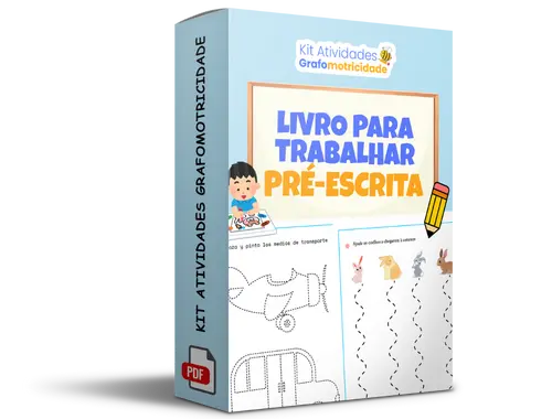 Livro para Trabalhar Pré-Escrita
