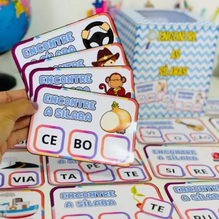 Encontre as Sílabas para Educação Infantil | Atividade em PDF