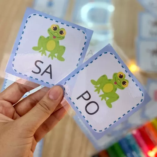 Recurso de Sílabas Simples em PDF para Imprimir | Educação Infantil | PDF para Imprimir