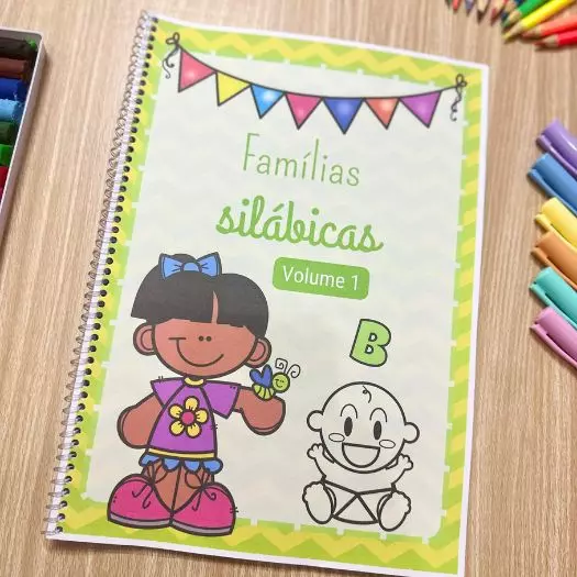 Famílias Silábicas em PDF para Imprimir | Atividade para Crianças em PDF para Imprimir