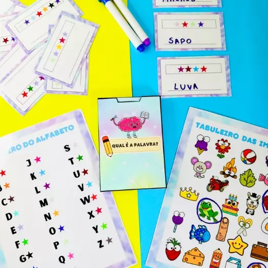 Qual é a Palavra para Educação Infantil | Atividade em PDF