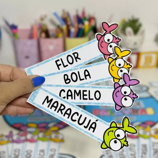 Peixinhos da Leitura em PDF | Educação Infantil | PDF para Imprimir